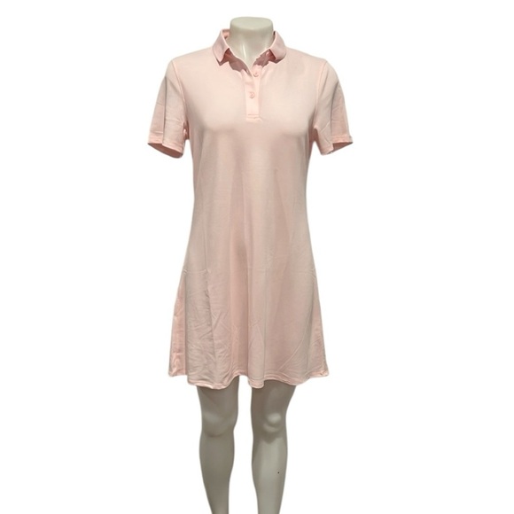 Outdoor Voices Dresses & Skirts - Outdoor voices birdie powder pink polo shirt dress 
Size Medium NWT